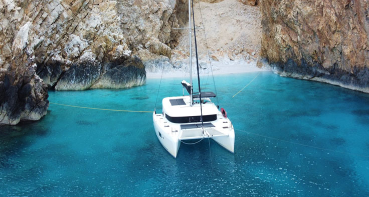 greece catamaran charter prices