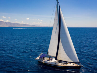 santorini sailing yacht charter